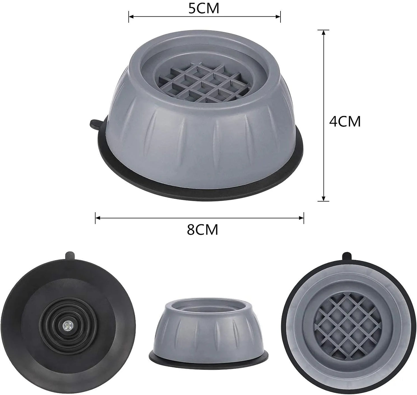 4 Pcs Anti Vibration Rubber Pads